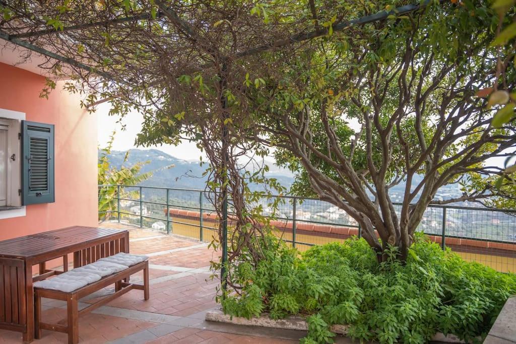 031 - HARMONY House Casa Vista MARE Sestri Levante, Pace Natura San Bernardo  Exterior foto