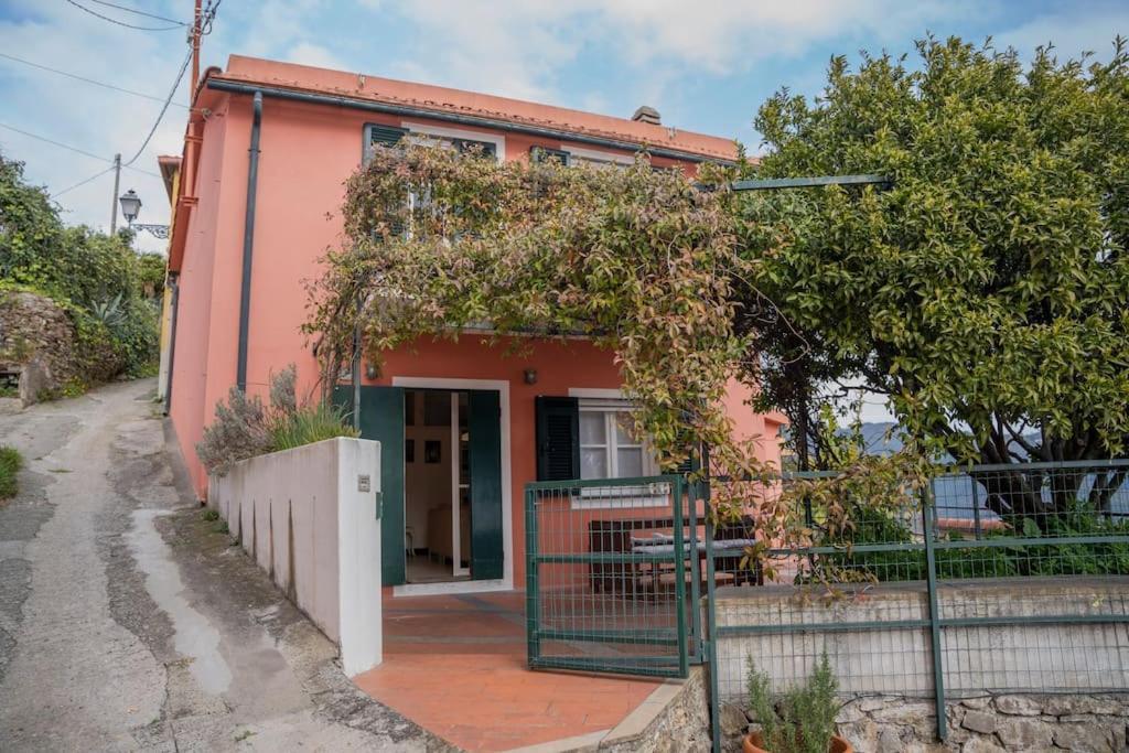 031 - HARMONY House Casa Vista MARE Sestri Levante, Pace Natura San Bernardo  Exterior foto
