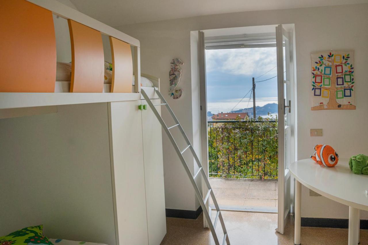 031 - HARMONY House Casa Vista MARE Sestri Levante, Pace Natura San Bernardo  Exterior foto